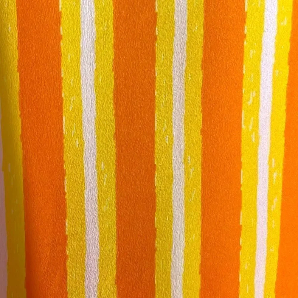 Islander yellow stripe swim cover up size L/XL